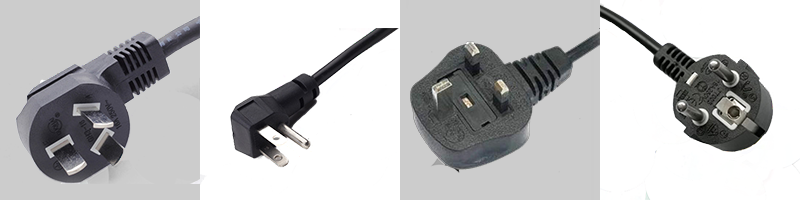 plug standards of American, Europe, the UK, and China.